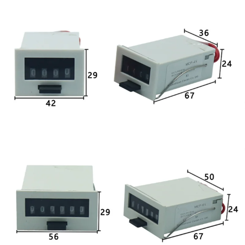 MCF-4X MCF-6X  solenoid ultrasonic mechanical counter hydraulic Ultrasonic counter