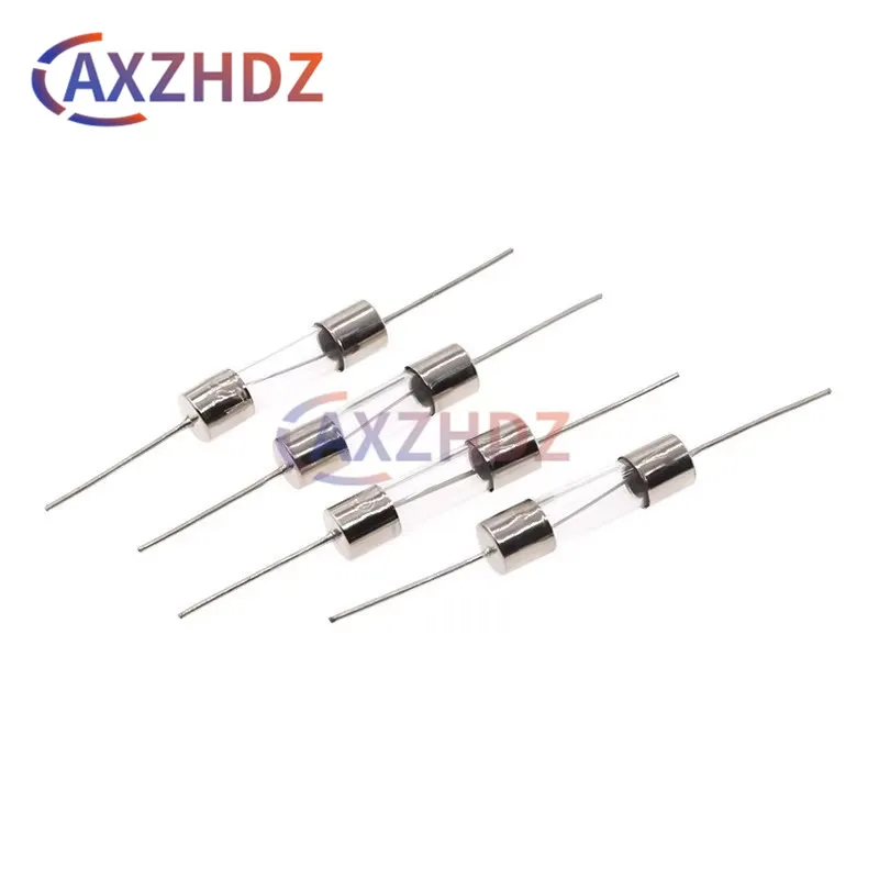 10PCS 5×20 6×30 250V F T F1A 2A 3A 4A 5A 6.3A 8A 10A 12A 15A 20A Amps Induction Cooker Glass Fast Fuse With Lead 5*20mm 6*30mm