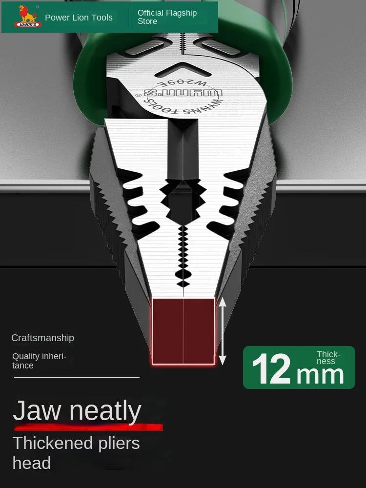 Multifunctional Diagonal Pliers Hardware Wire Cutters Professional Electrician Anti Slip Durable Universal Repair Tools Pliers