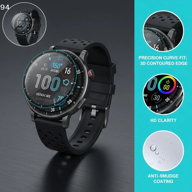 

High Definition 3D Curved Screen Protector Kit, 10pcs Anti-scratch Ultra-thin Full Coverage for Active Max