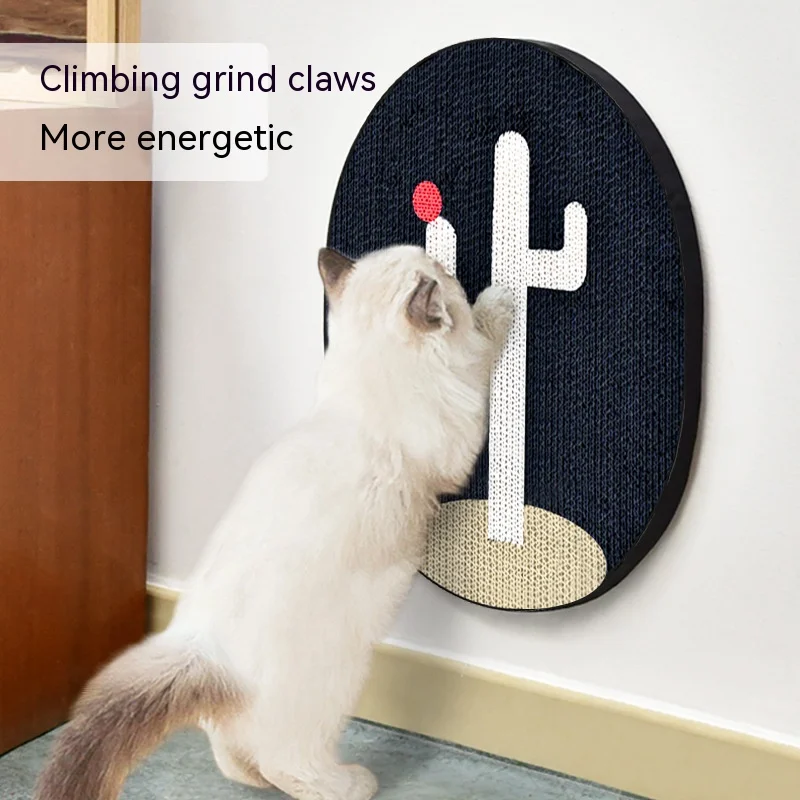 Color Cat Claw Plate Nest Claw Grinder Wall Adhesion To Scratch No Crumbs, Integrated Cat Claw Plate Wear-Resistant Cat