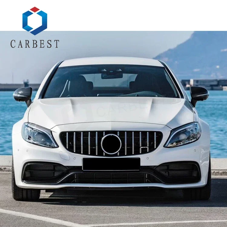 CARBEST High Quality 2019 C-Class W205 Upgrade Body Kit for Mercedes Benz To C63 AM G