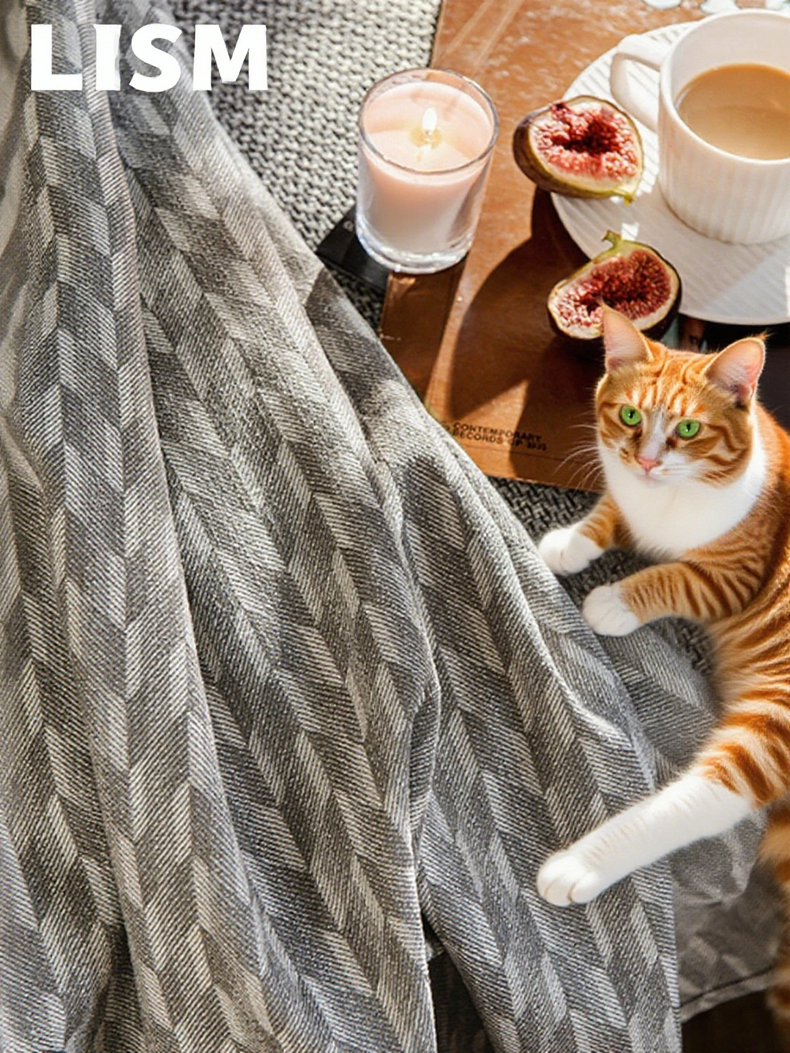 

Simple Modern Blackout Curtains for Living Room and Bedroom High-grade Cotton Gradient Texture Thickening Customization New