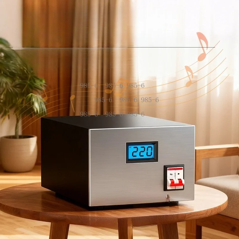 Audio Filter Safety Power Supply for Electrical Repair, Single Phase AC Isolation Transformer Supports 220V to 220V & 110V