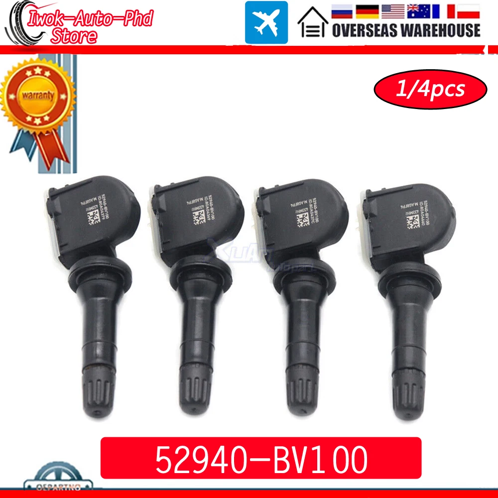 For 2021 2022 2023 2024 2025 Kia Sportage [NQ5] Hyundai Creta [SU2] Tucson [NX4] TPMS Sensor 433MHz 52940-BV100 52940BV100