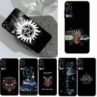 Supernatural TV Phone Case For VIVO Y95 Y93 Y20 V19 V17 V15 Pro X60 NEX Soft Black Silicone Funda Shell Cover