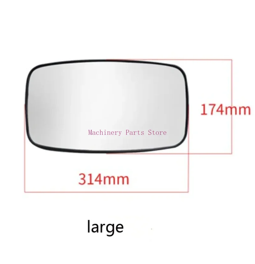 

Зеркало заднего вида для вилочного погрузчика, зеркало заднего вида для Hangzhou Heli Longgong Jianghuai Liugong Hyundai Lifu, зеркало общего назначения, 1 шт.