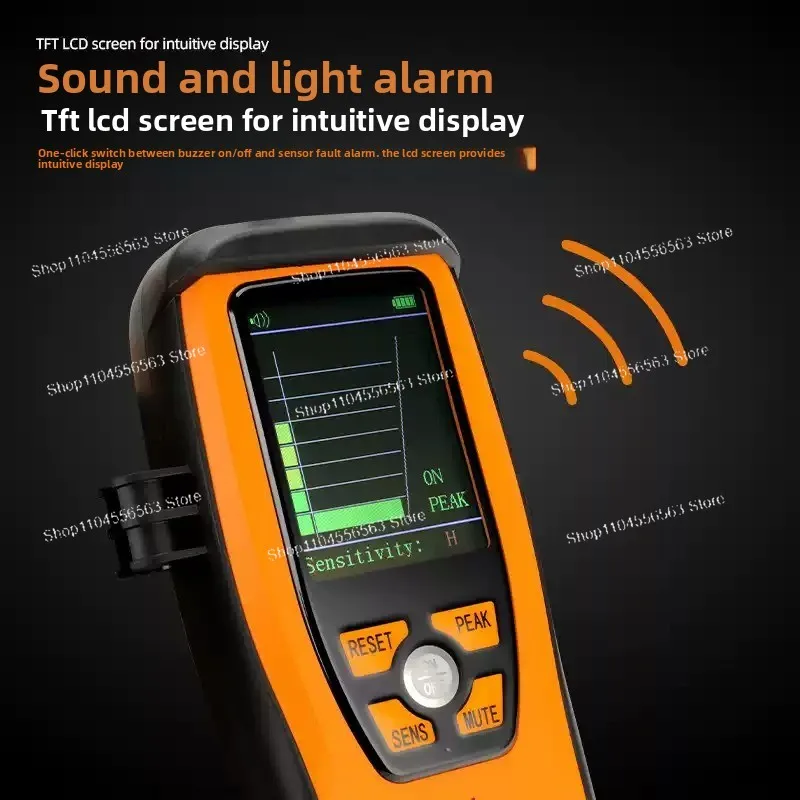 Elitech ILD-200 Portable Refrigerant Gas Leak Detector - Sensitive, Rechargeable