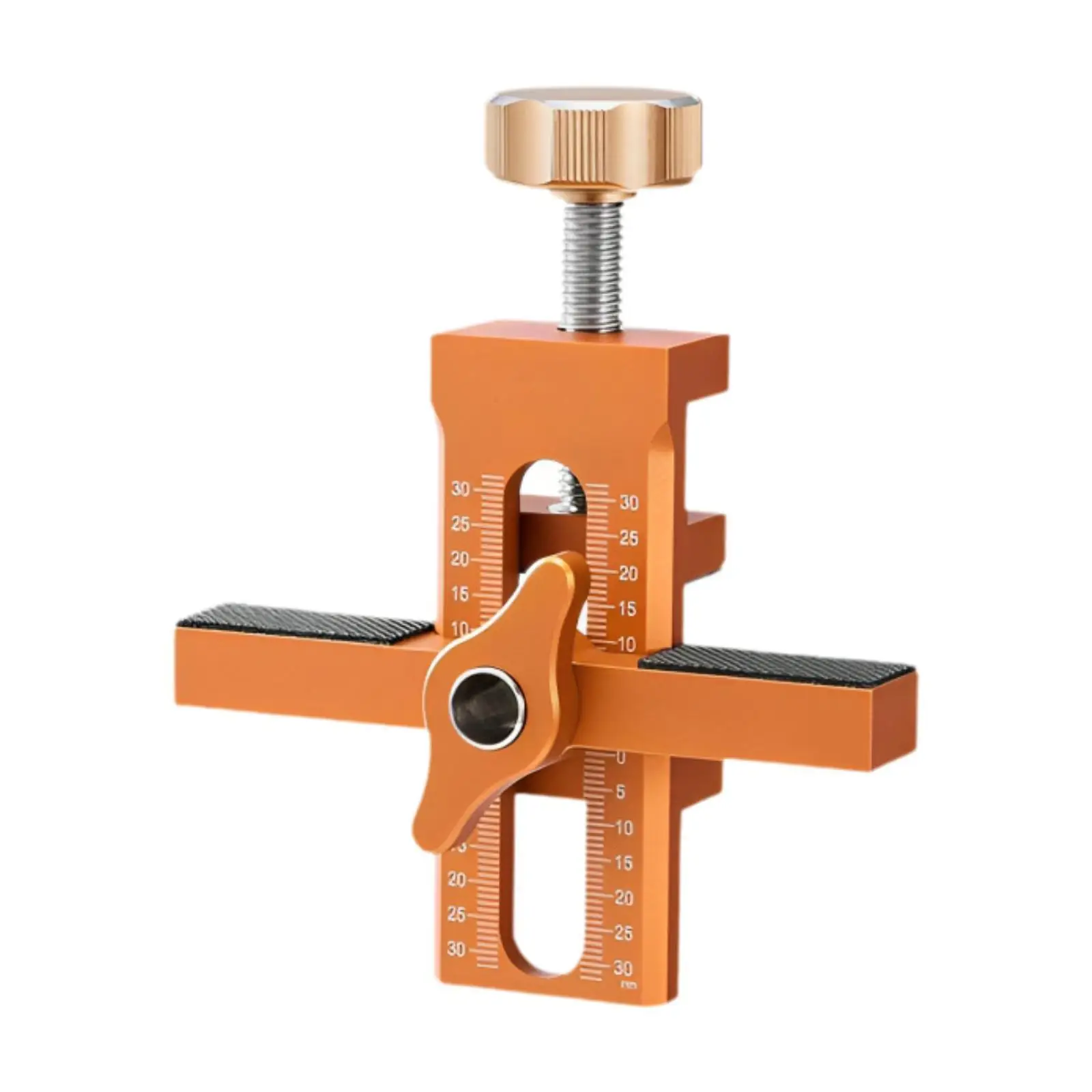 Cabinet Door Installation Jig Effortless Alignment Portable with Scale Alloy