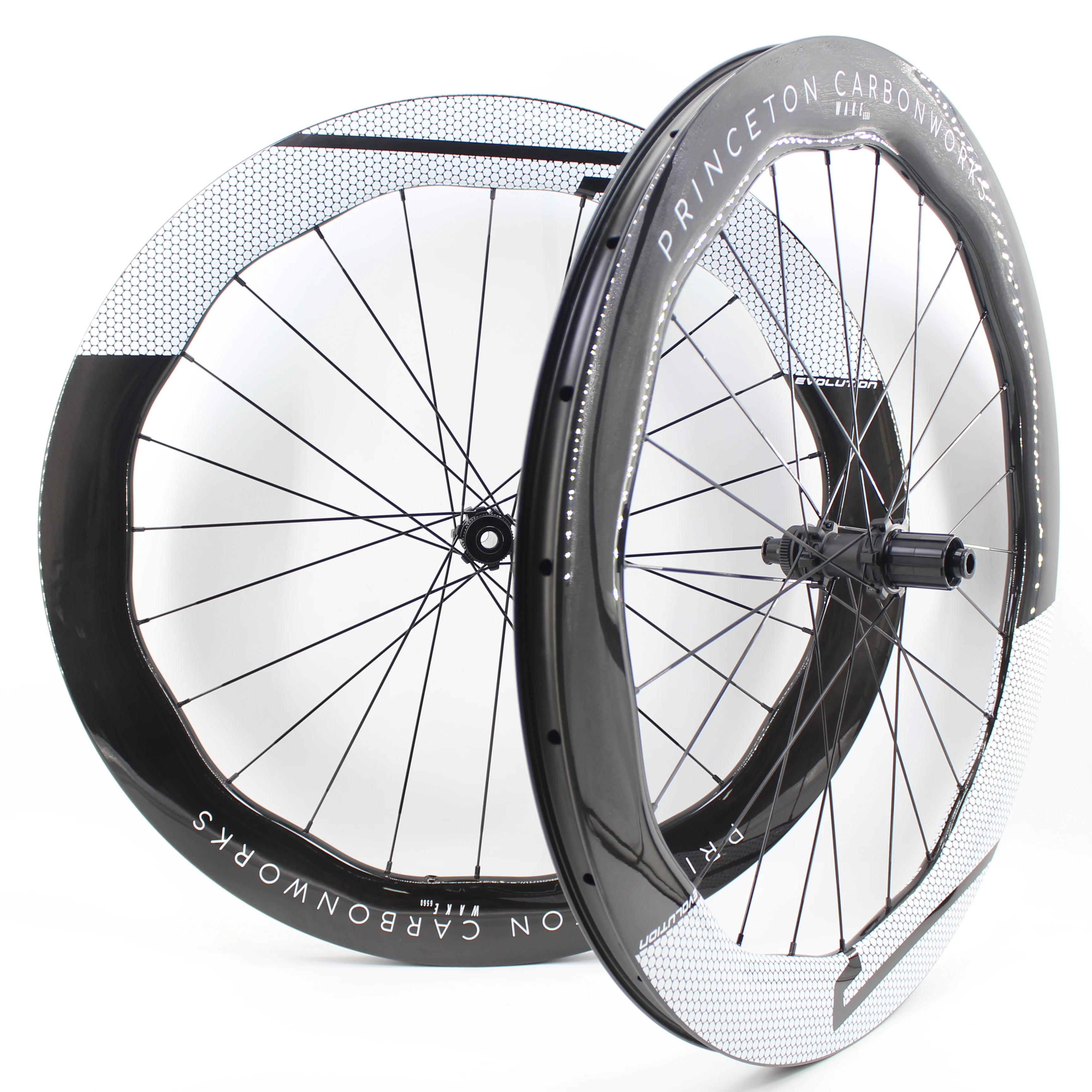 AliExpress NONE New 700C Cyclocross Travel Gravel Road Bike Full Carbon Fibre Bicycle Disc Brake Wheelset Carbon Clincher Tubeless Rim Wave 28mm