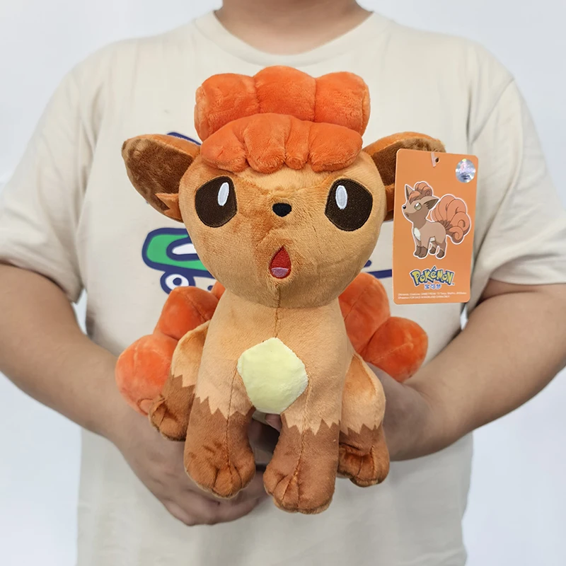 

Authentic Vulpix Plush Pokemon Doll Elf Anime Stuffed Toy for Children and Pokemon Fans