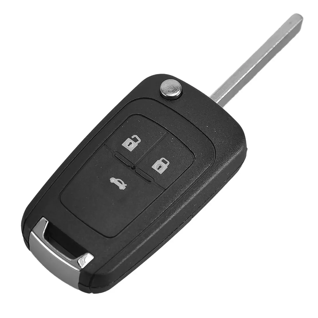 DWCX 3 Button Flip Folding Remote Control Car Key Cover Fob Holder Shell Case Housing Fit for Opel VAUXHALL Astra J Insignia view 2