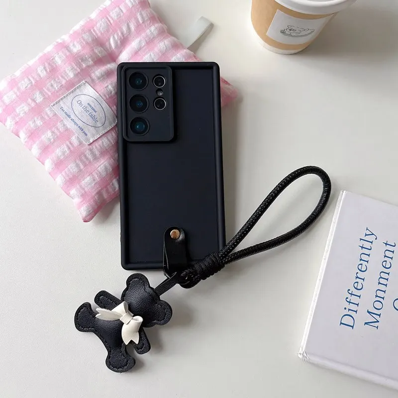 ربطة القوس فيونكة الدب الحبل جراب هاتف ل Tecno Spark 30 9 10 20 Pro Plus 8C 10C 20C 30C شرارة 6 GO 1 S 2025 2024 2023 2022 2021 غطاء