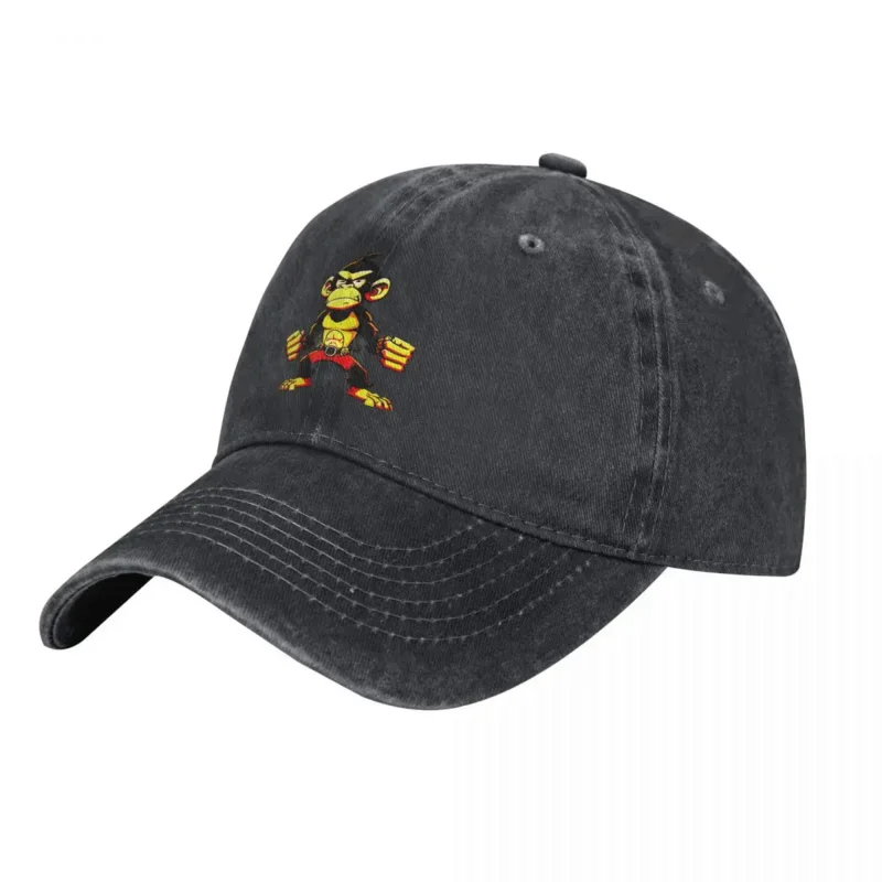 Boné macaco para homens e mulheres, boné snapback, proteção viseira