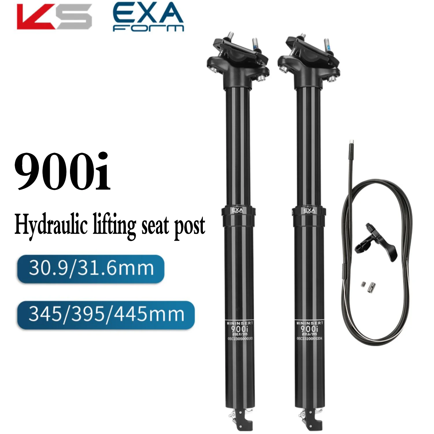 Taiwan KS EXA 900i mountain bike wire lift SEAT POST 30.9mm 31.6mm bicycle seat post bicycle part