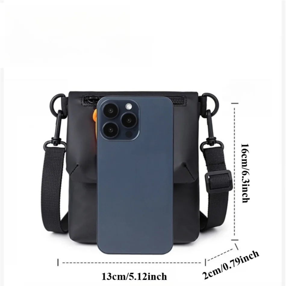 Tas Selempang Tren Multifungsi Fashion Baru Tas Bahu Tas Bahu Portabel Pria Ransel Kecil Wanita