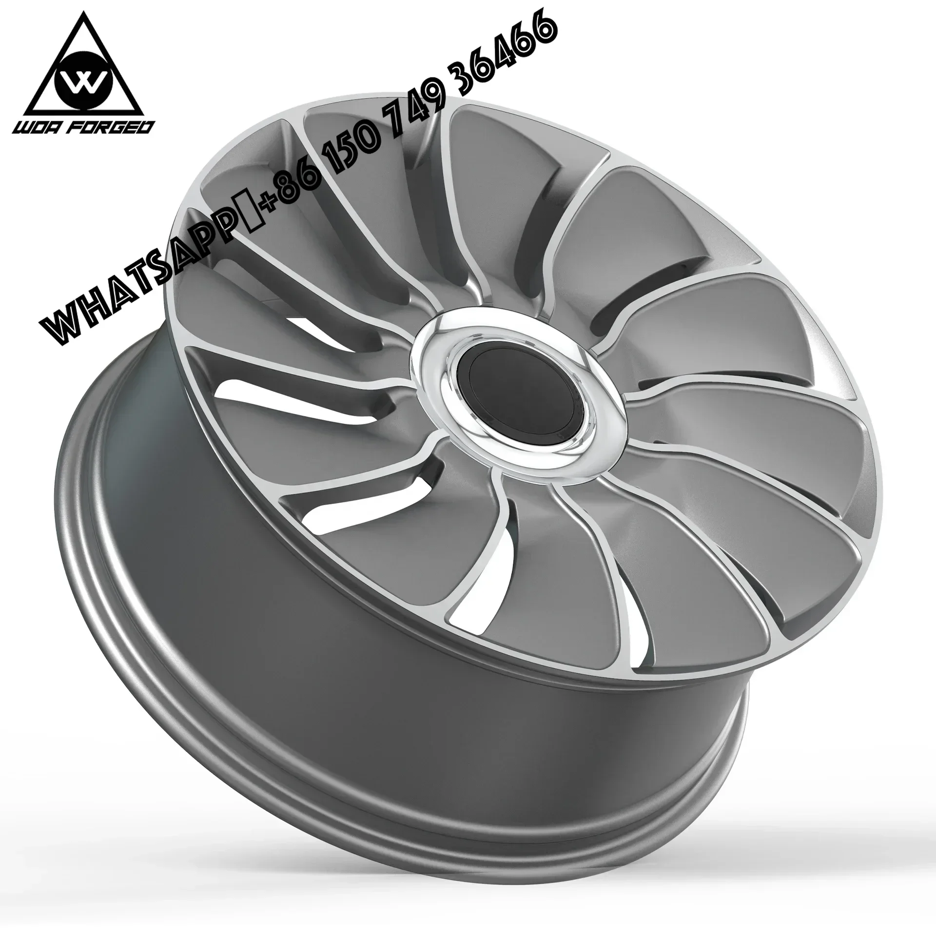 

6061-T6 WOAFORGED 6061 Aluminum Alloy Lightweight Electric Vehicle Hub Custom Forged Car Wheels Rims