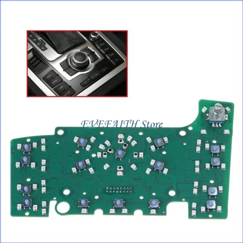 124B 4L1919610Z Multimedia Control Panel Circuit Board 4L0919610 4L0919609