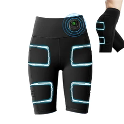 EMS Muscle Stimulation Massage Pants Five Pants Lift Buttocks Legs Shape Smart Slimming Slim Legs Yoga Pants