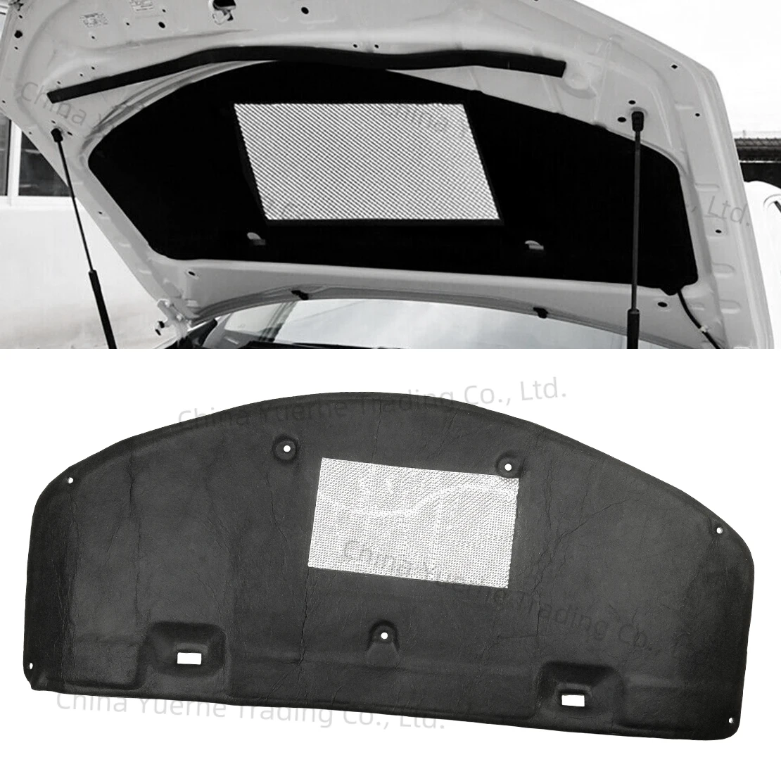 

Капот двигателя, звукоизоляционный теплоизоляционный коврик, хлопковый коврик, подходит для Toyota Camry 2012 2013, 2014, 2015, 2016, 2017, новинка