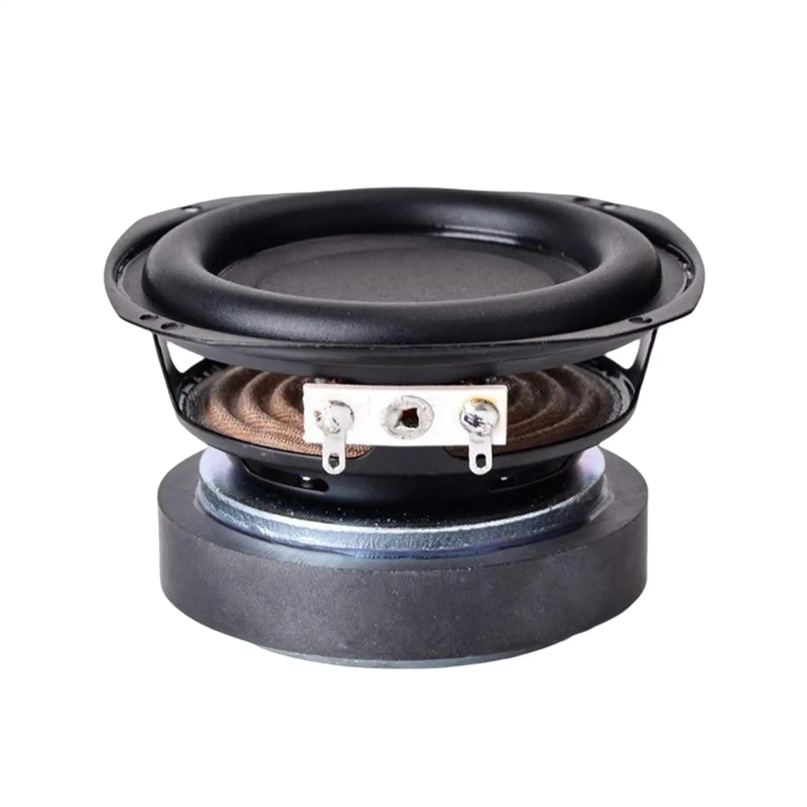 Mini Woofer Subwoofer Speaker, Poderoso Bass Surround Sound, Borda de borracha estéreo, Amplificador HiFi Estável para Casa