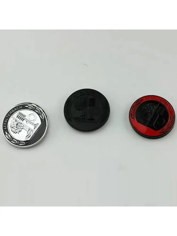 Emblemat samochodowy AMG, naklejka AFFALTERBACH AMG na maskę, naklejka na okna do Mercedes Benz GLA CLA W205 W212 GLC W464 W463 57mm — 2