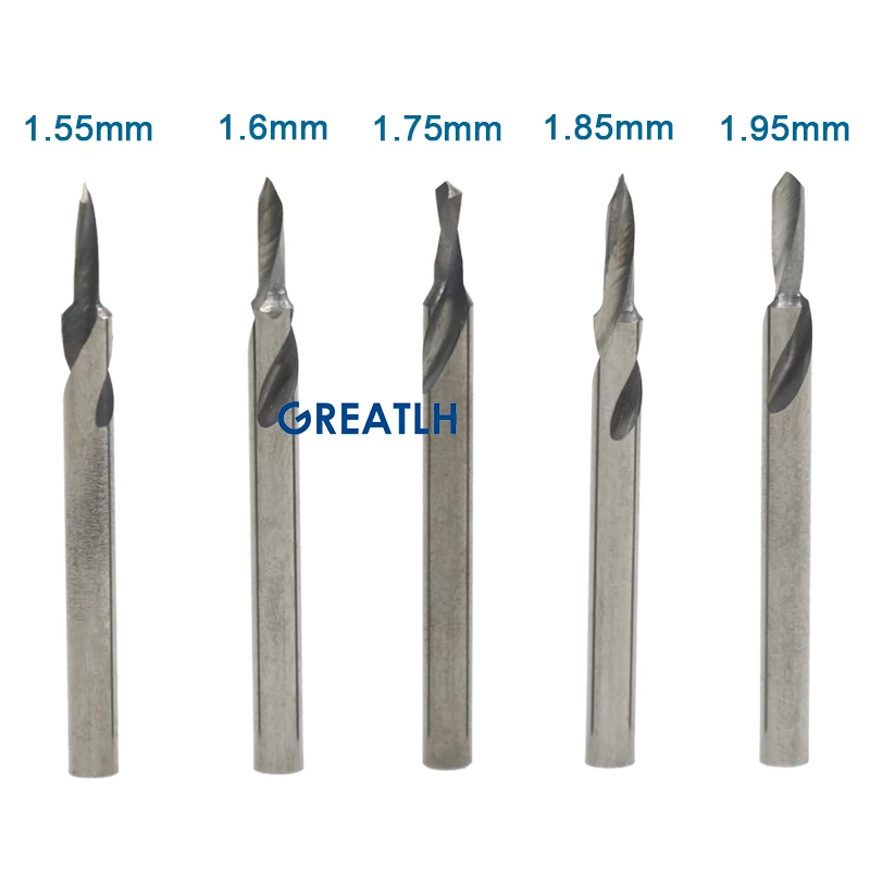 Dental Lab Instrument Dental Lab Steel Carbide Drill Burs Use In Lab Pindex 2pcs/set
