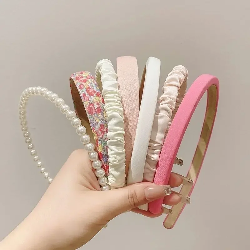 3pcs Set Fashion Girls Women Cloth Hair Bands Headdress Headband Girls Hairband Hair Hoop Female Hair Accessories Headwear