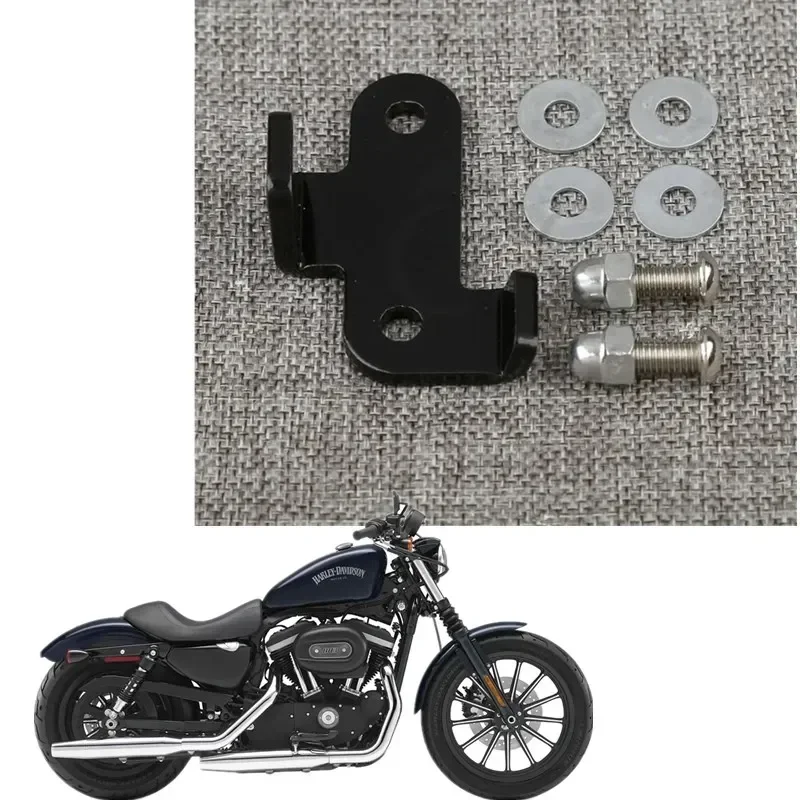 For Harley Sportster Iron 883 XL883N Forty Eight XL 1200C Motorcycle Parts Jiffy Stand Extension Kits