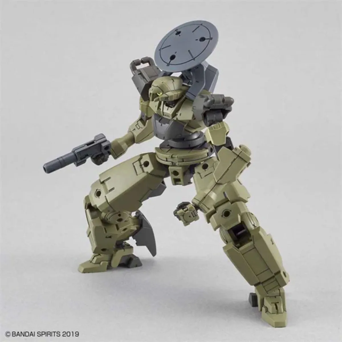 Bandai genuíno original 30 minutos kit modelo de missões 30mm bEXM-14T cielnova verde figura ação modelo kits presente para crianças