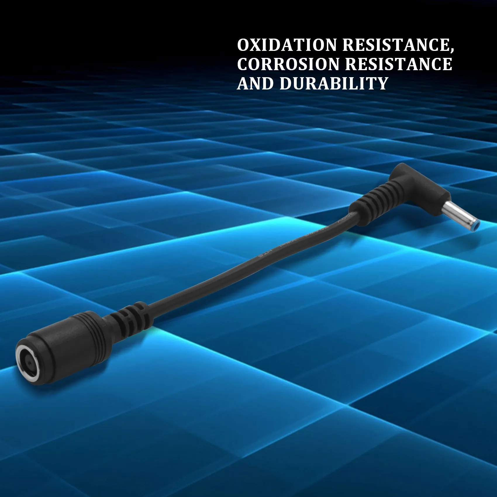 Adapter Power Supply 7.4x5.0mm to 4.5x3.0mm Tip Connector Converter for Spectre Elitebook Split Chromebook Replacement Laptop Ch