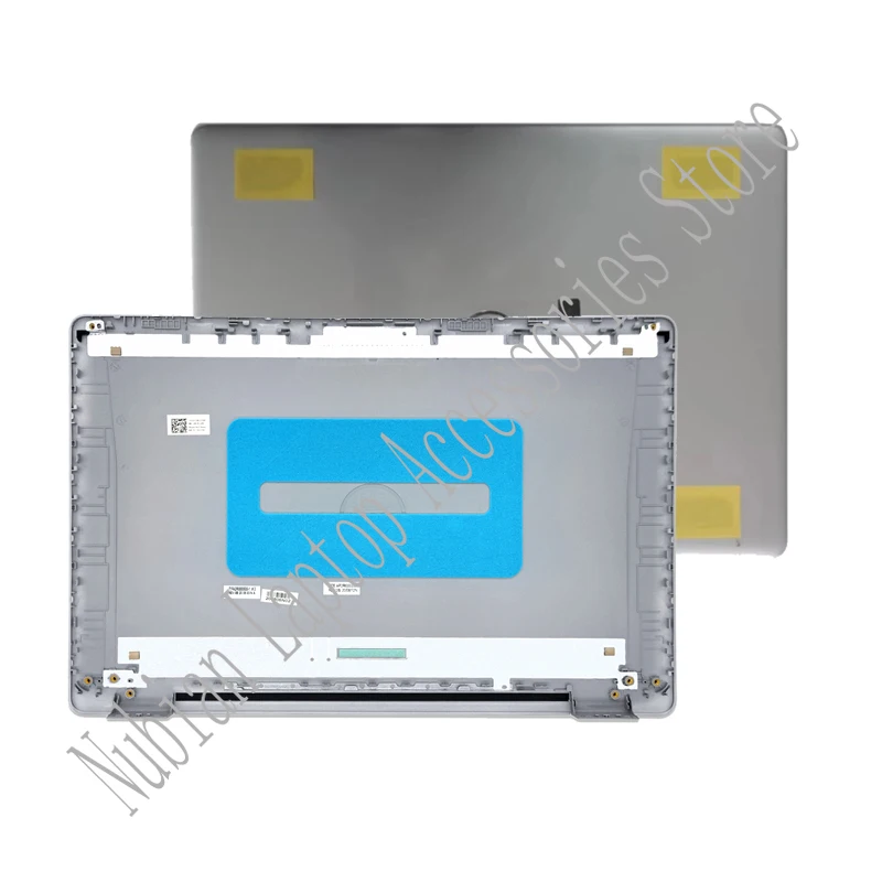 New For Dell Inspiron 15 5000 5593 LCD Back Cover Front Bezel Hinges Laptop Screen Back Frame Bezel Topcase 032TJM 0YCYPN Silver