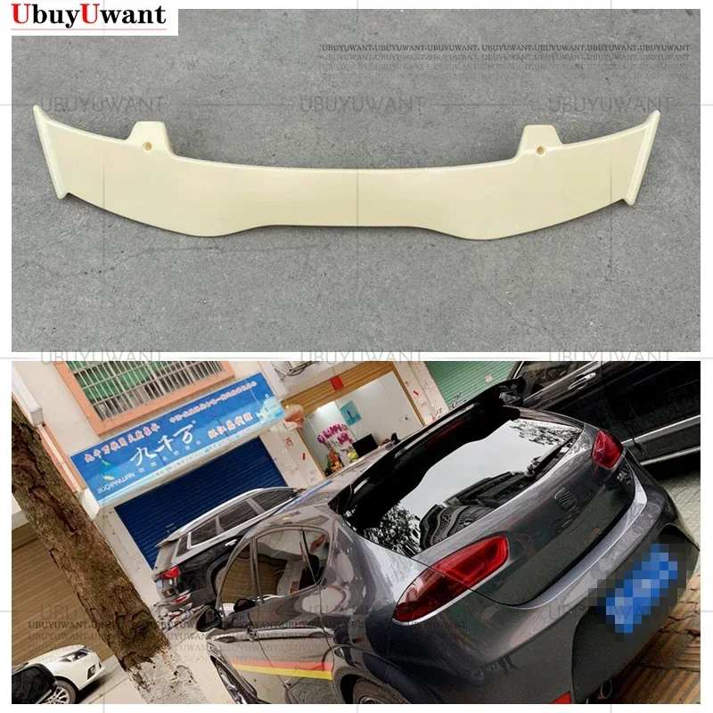 Rear Roof Lip Spoiler For Seat LEON MK1 MK2 MK3 5F FR/ IBIZA 3/5Doors Hatchback Spoiler 2006 2007-2020  Car Tail Wing Decoration