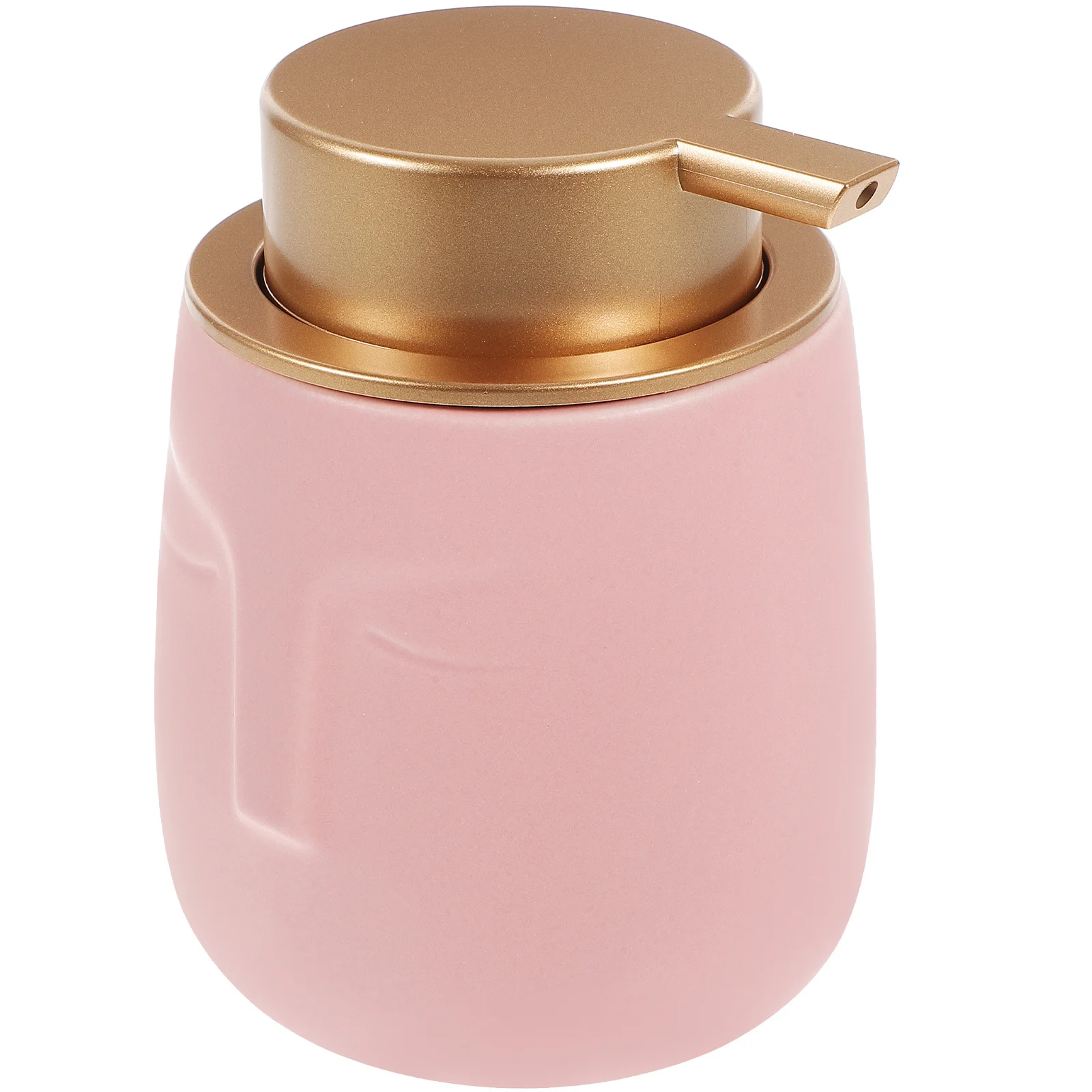 

Ceramic Soap Dispenser 300Ml Refillable Press Type Pump Bottle for Bathroom Kitchen Hotel Use Decorative Lotion Shampoo