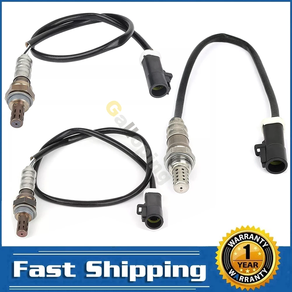 3pcs O2 Oxygen Sensor 1 2 for Ford Ranger 1995 1996 1997 1998 1999 2000 2001 2002 2003 4.0L 1995 - 2000 3.0L Upstream Downstream