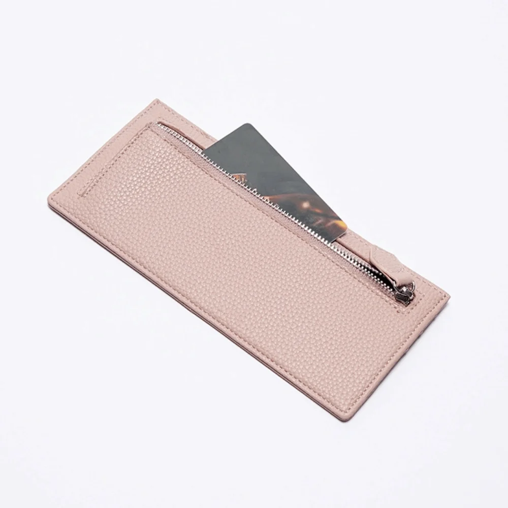 Portafogli lunghi multifunzione in pelle PU ID carta di credito Porta carte multi porta carte Custodia con cerniera Portamonete di grande capacità da donna