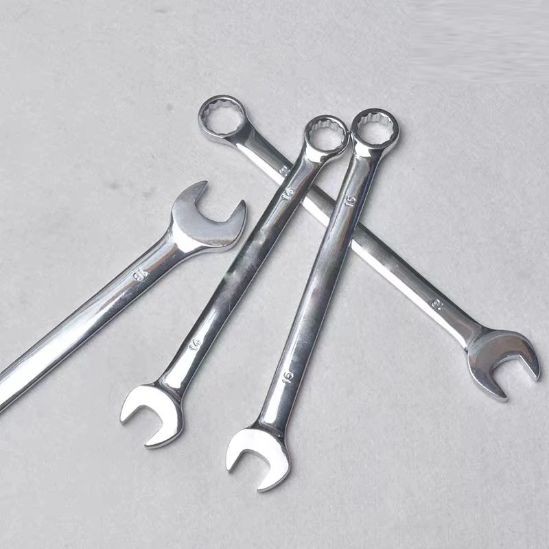 

Dual-use plum blossom open end Ratchet wrench 6MM-32MM Combination spanners nut cutter combined Key Repair hand tools