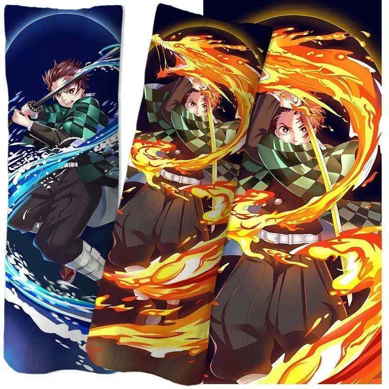 Anime Demon Slayer Agatsuma Zenitsu Dakimakura Pillowcase Cushion Cover Hugging Body Pillow Case Otaku Pillow Cover