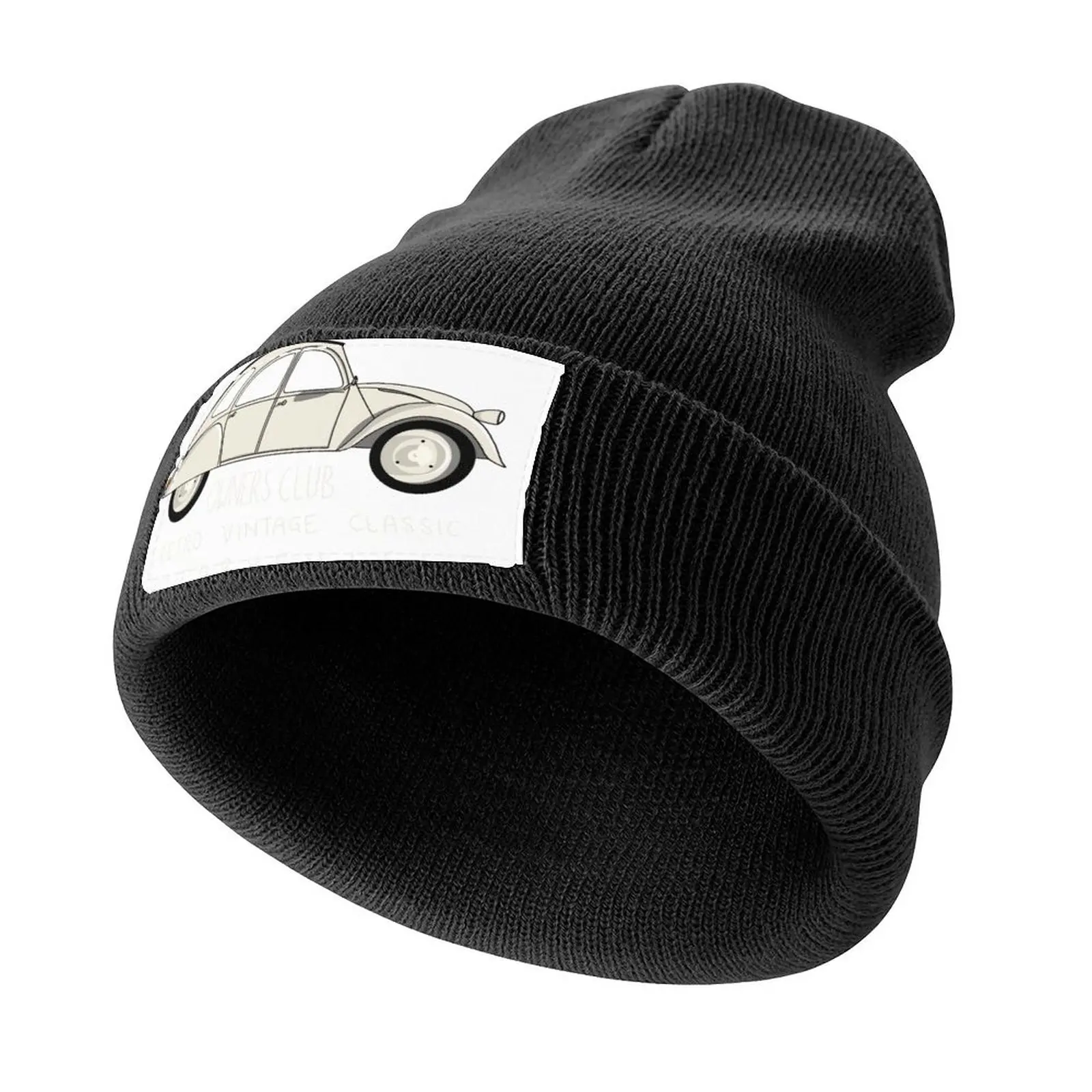 

Passion 2cv Owners Club Knitted Cap funny hat tea Hat summer hat cute Caps For Men Women's