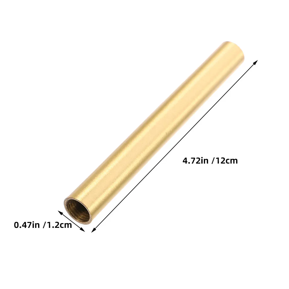Threaded Lamp Rod Copper M10 Internal Hollow Lamps Lighting Projects Vintage Style Fixture Extension