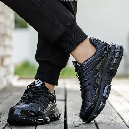 Imagen 2 del producto Zapatos de seguridad con punta de acero de alta calidad, zapatillas de trabajo para hombre, zapatos indestructibles, zapatos protectores a prueba de pinchazos, calzado de trabajo masculino