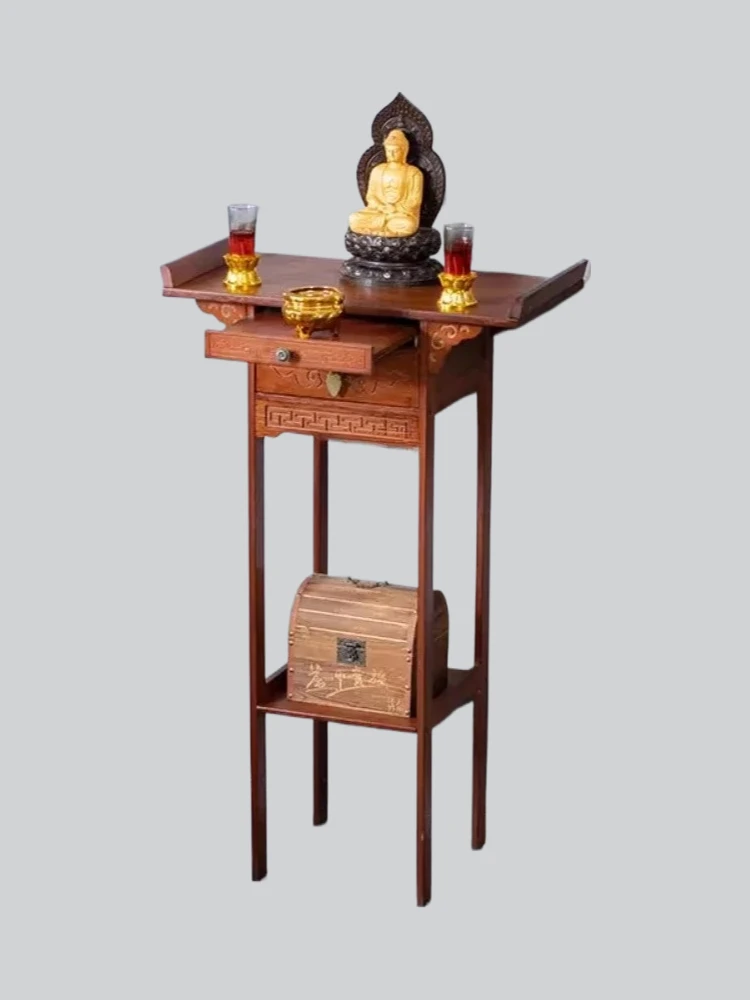 

hot sale Household economical shrine Buddha table solid wood shrine modern small incense case