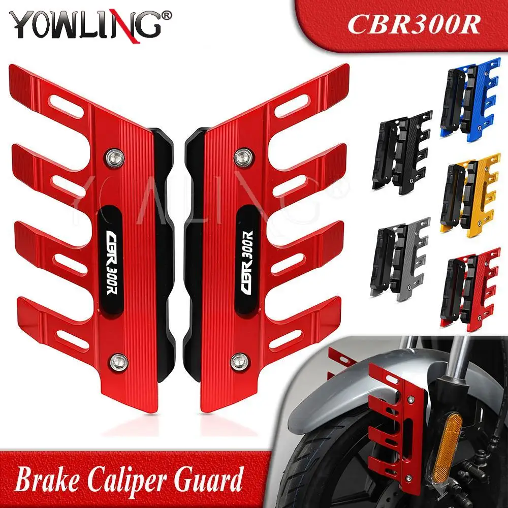 

Motorcycle Accessories Front Fork Brake Caliper Protector Fender Guard Anti-fall Slider For Honda CBR300R CBR 300 R 2015 to 2017