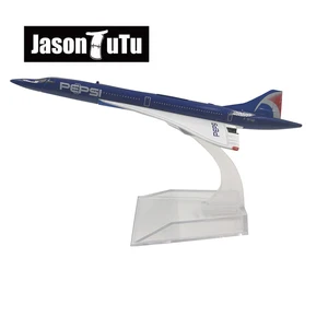 JASON TUTU 16cm Concorde Plane Airplane Model Aircraft Model Diecast Metal 1/400 Scale Planes 10 best sales sri lanka dron - №8
