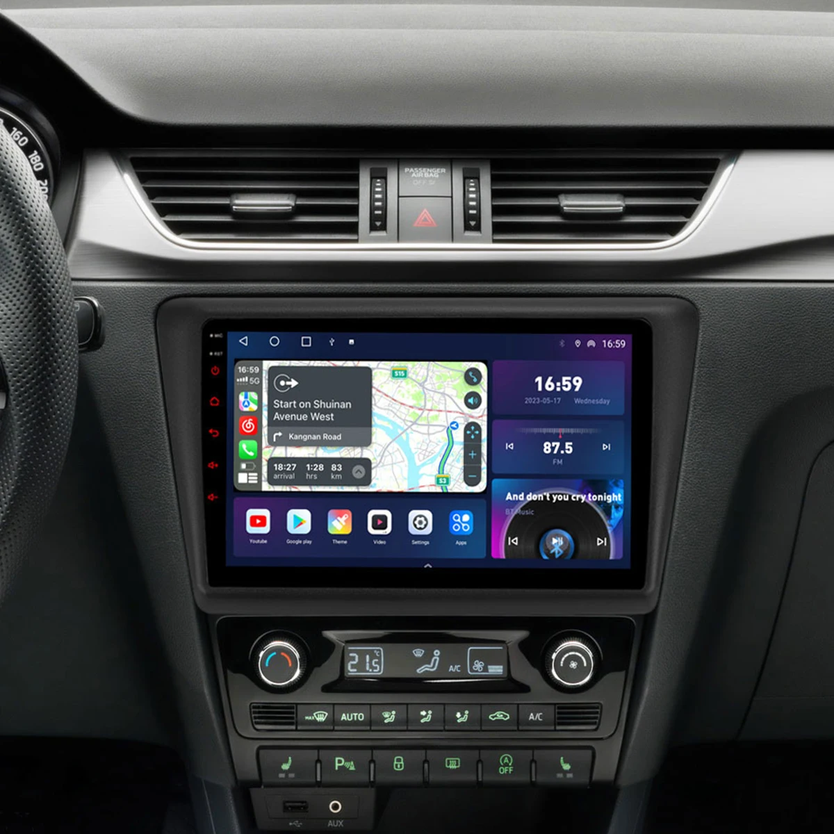 

Автомагнитола 2DIN Android 14, мультимедийный плеер Carplay, Автомобильная GPS-навигация, DSP, без DVD, для Subaru Outback 3 Legacy 4 2003 2004-2009