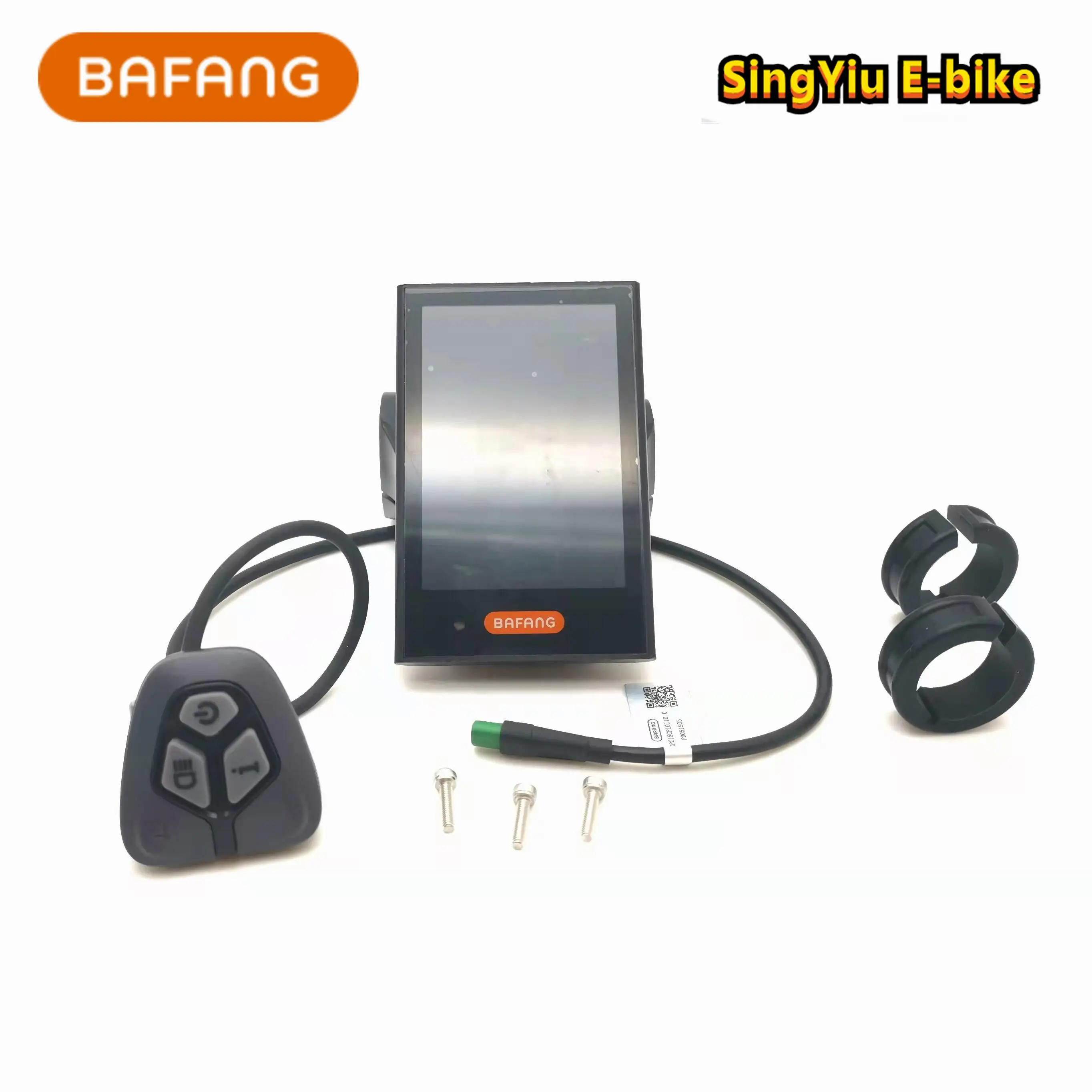 BAFANG-Full Color LCD Electric Bike Display, MID Motor, BBS0102HD, M620, G510, M400, G330, 36V, 48V, 52V, 8FUN