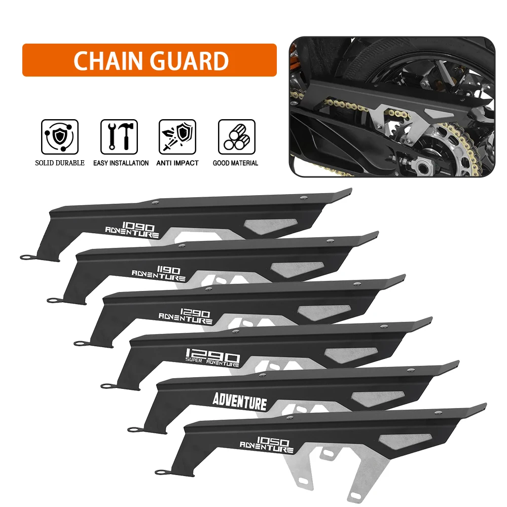 

FOR 1050 1090 1190 1290 Adventure 1290 Super ADV S/R/T 2013-2021 Chain Protection Cover Guide Wheel Slide Sprocket Chain Guard