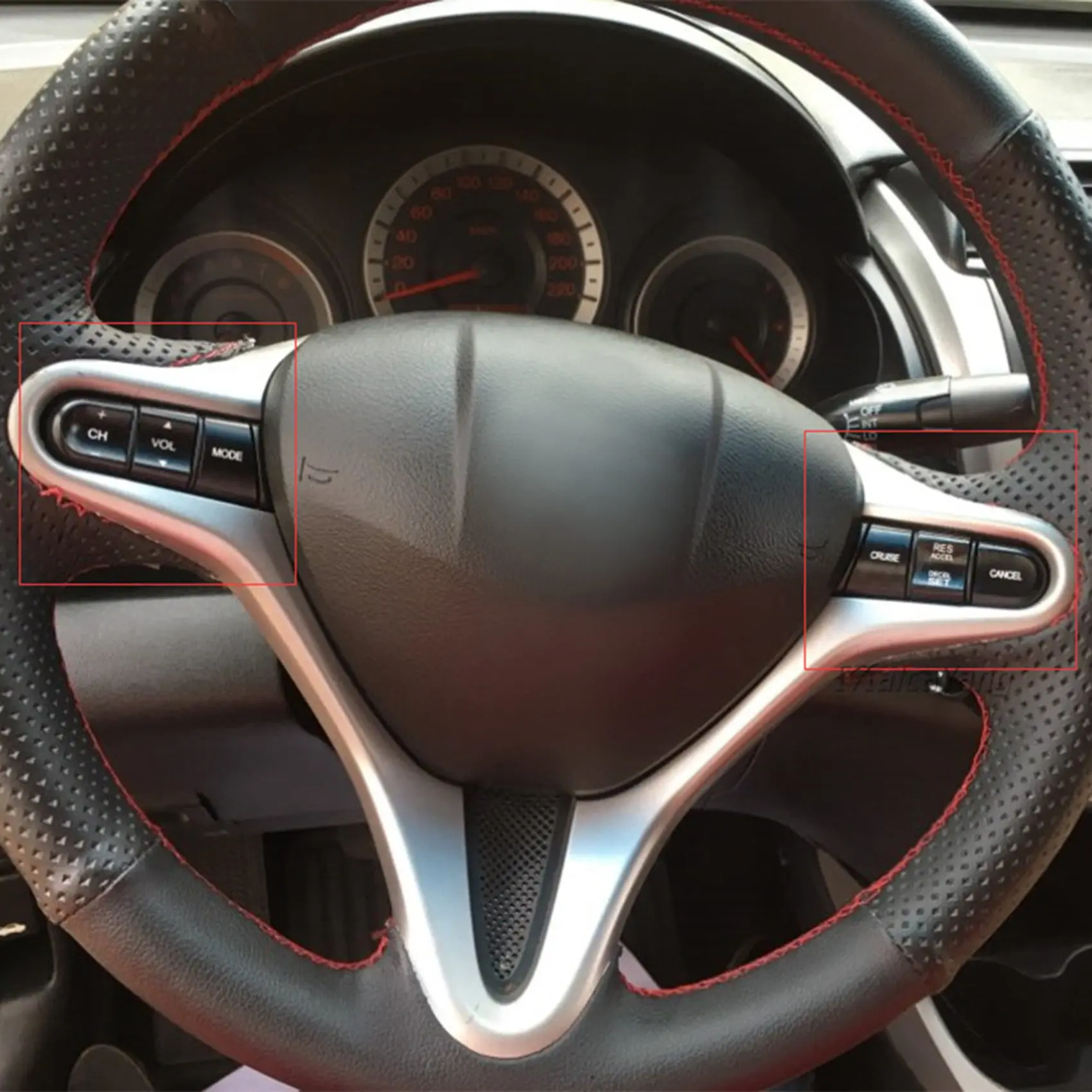 M93K-With Shift Paddle Steering Wheel Switches Buttons For Honda 2008-2013 Fit 2009-2014 City 2006-2011 Civic