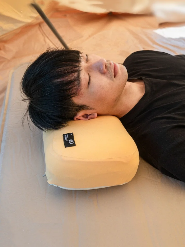 Memory Foam Pillow Outdoor Camping Travel Cervical Pillow Portable Lunch Break Pillow Slow Rebound Memory Pillow - view 2