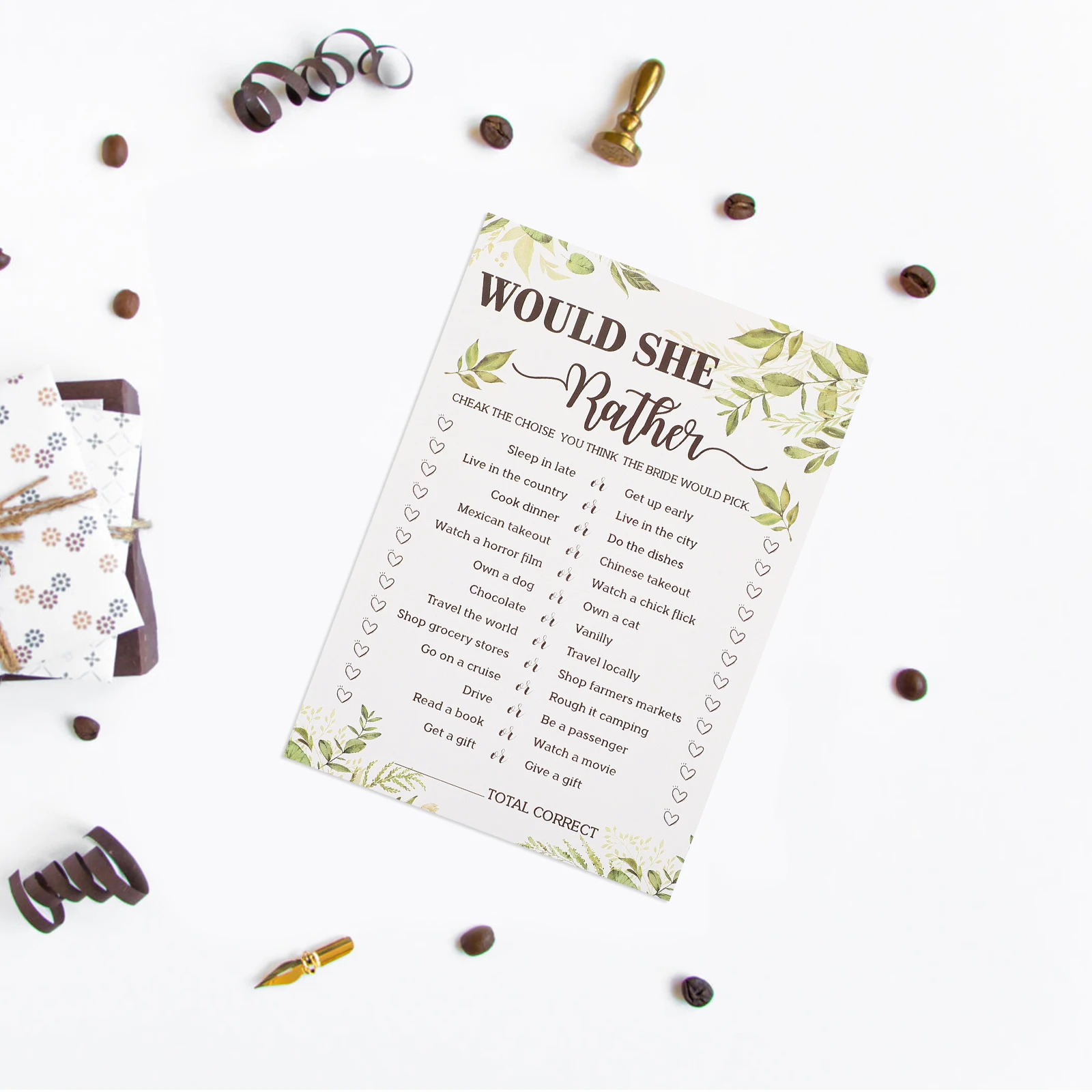 10 Pcs Wedding Game Card Bachelorette Cards Bridal Shower Games Bride Supplies Woman Party Decorations